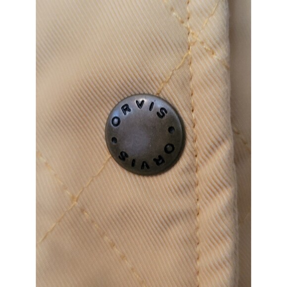 Women's Size XS Orvis Jacket Quilted Lined Mustard Color - Picture 3 of 7